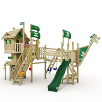 Casa na árvore Wickey Prime NeverLand Gold sem escorrega turbo  621060_k