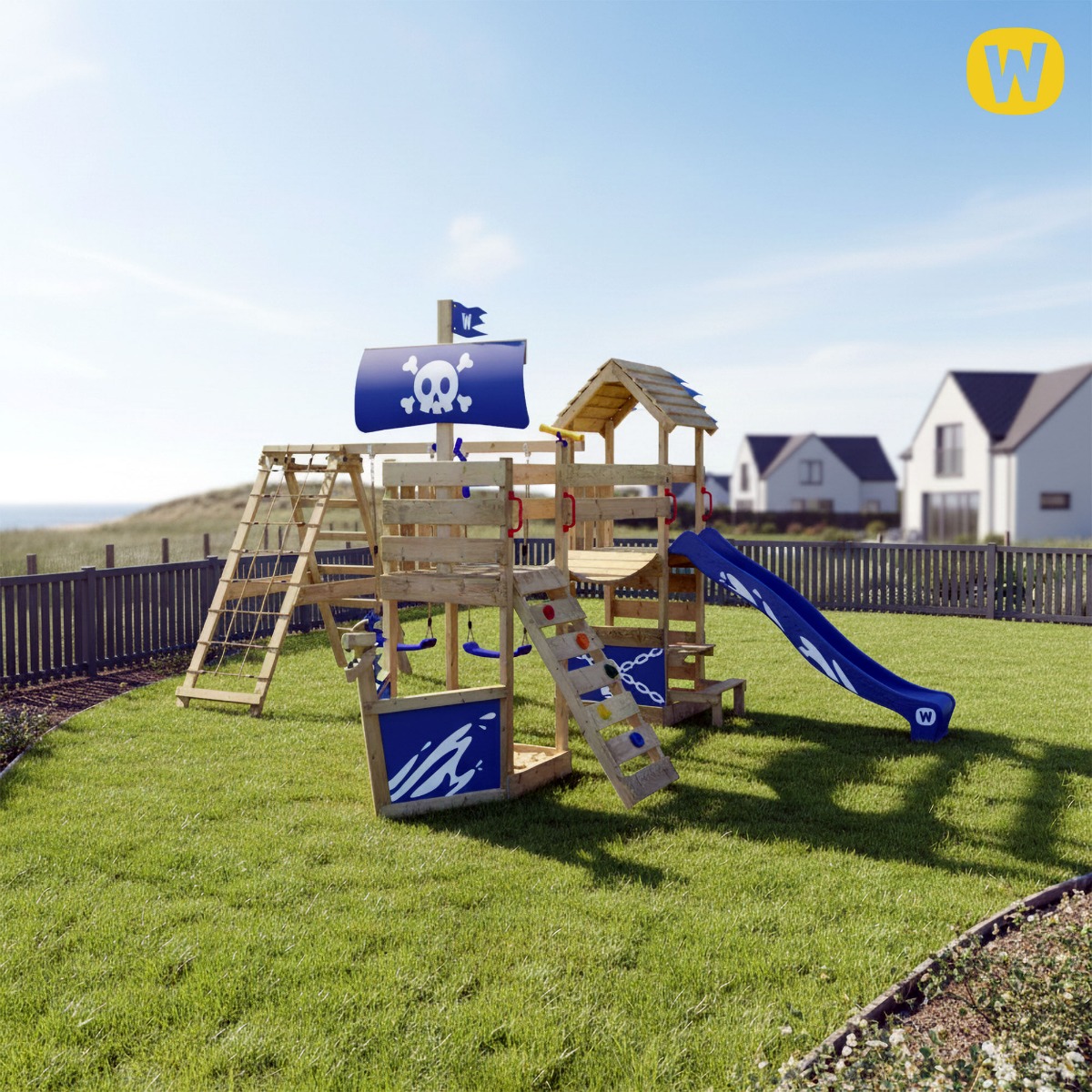 Parque infantil com escalada Wickey FreakyFlyer 826179_k