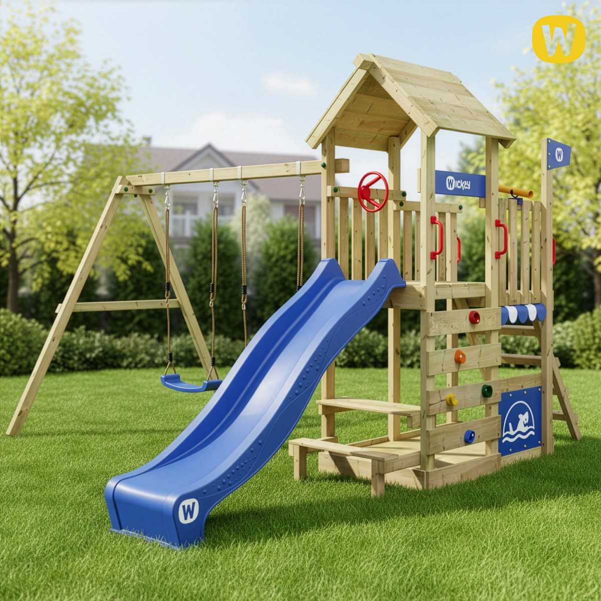 Parque infantil Wickey MultiFlyer com mesa de piquenique 826822_k