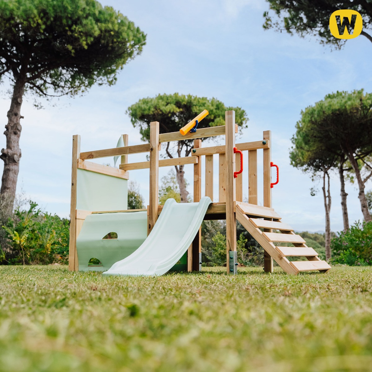 Torre de escalada para crianças pequenas Wickey My First Fort 2 833943_k