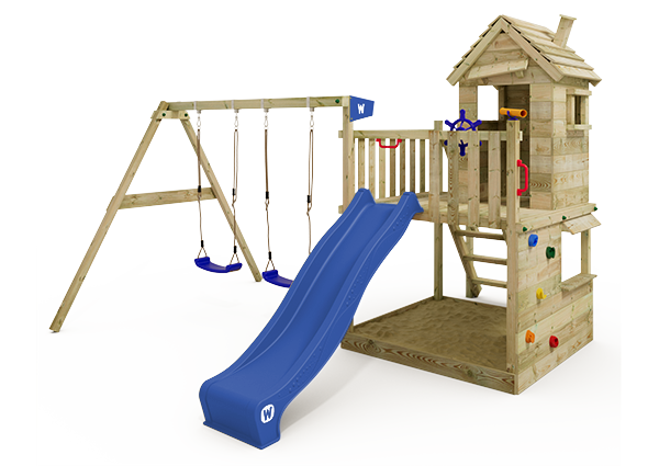 Parque Infantil Wickey Smart Chalet com Escada